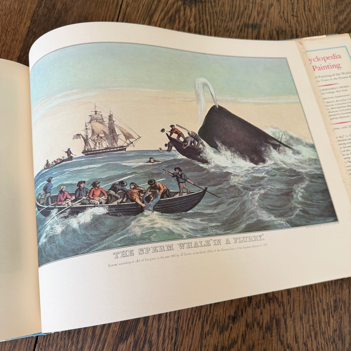 A Currier & Ives Treasury 1955 Colin Simkin | 80 Full Color Prints Americana Art Book Oversized 12x16 Vintage Coffee Table Book Independence Day Decor