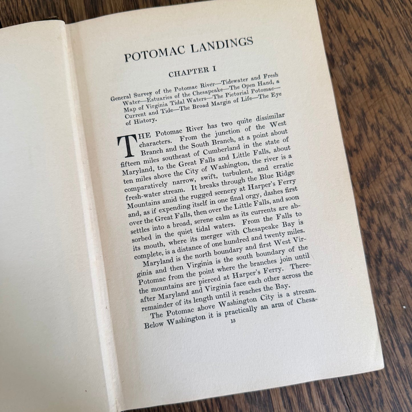 Potomac Landings 1932 Paul Wilstach | Bobbs-Merrill Illustrated River History Book Roger B. Whitman Photographs Washington DC Americana