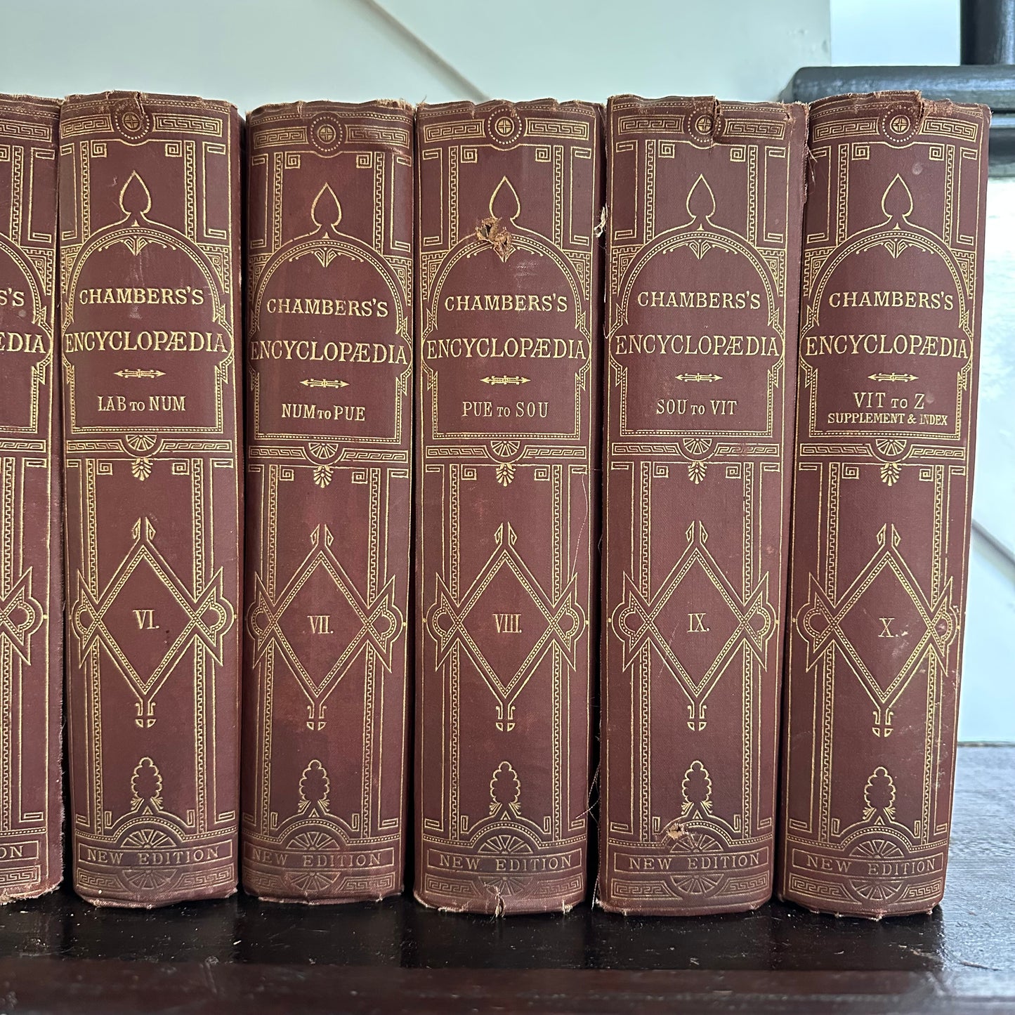 Chambers’s Encyclopaedia - 1877 - in 10 Volumes
