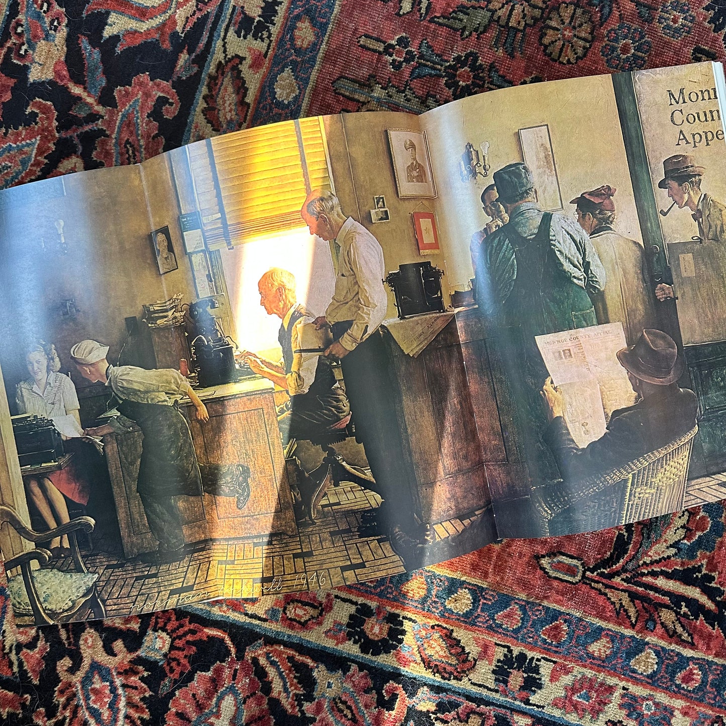 Norman Rockwell: Artist and Illustrator, 1970 - HUGE Coffee Table Edition!