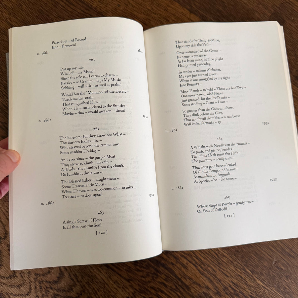 The Complete Poems of Emily Dickinson, Edited by Thomas H. Johnson, 1960 - Little Brown, 1,775 Poems