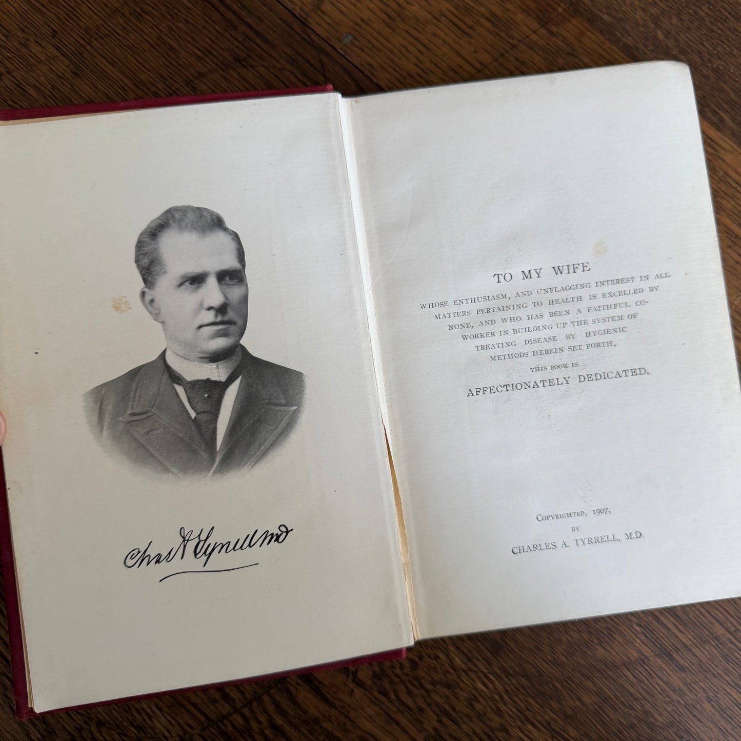 5 Antique Victorian Era Self Help Books in Red - 1880-1912
