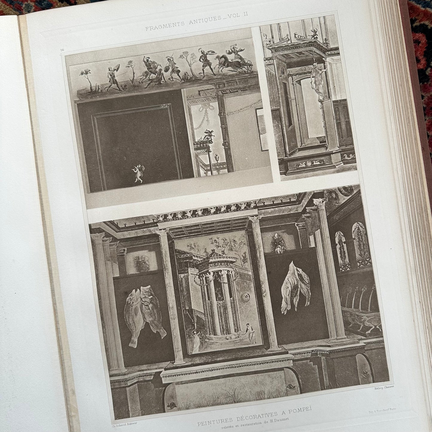 Fragments D’Architecture Antique - 2 Vol. Set - 1897 & 1905