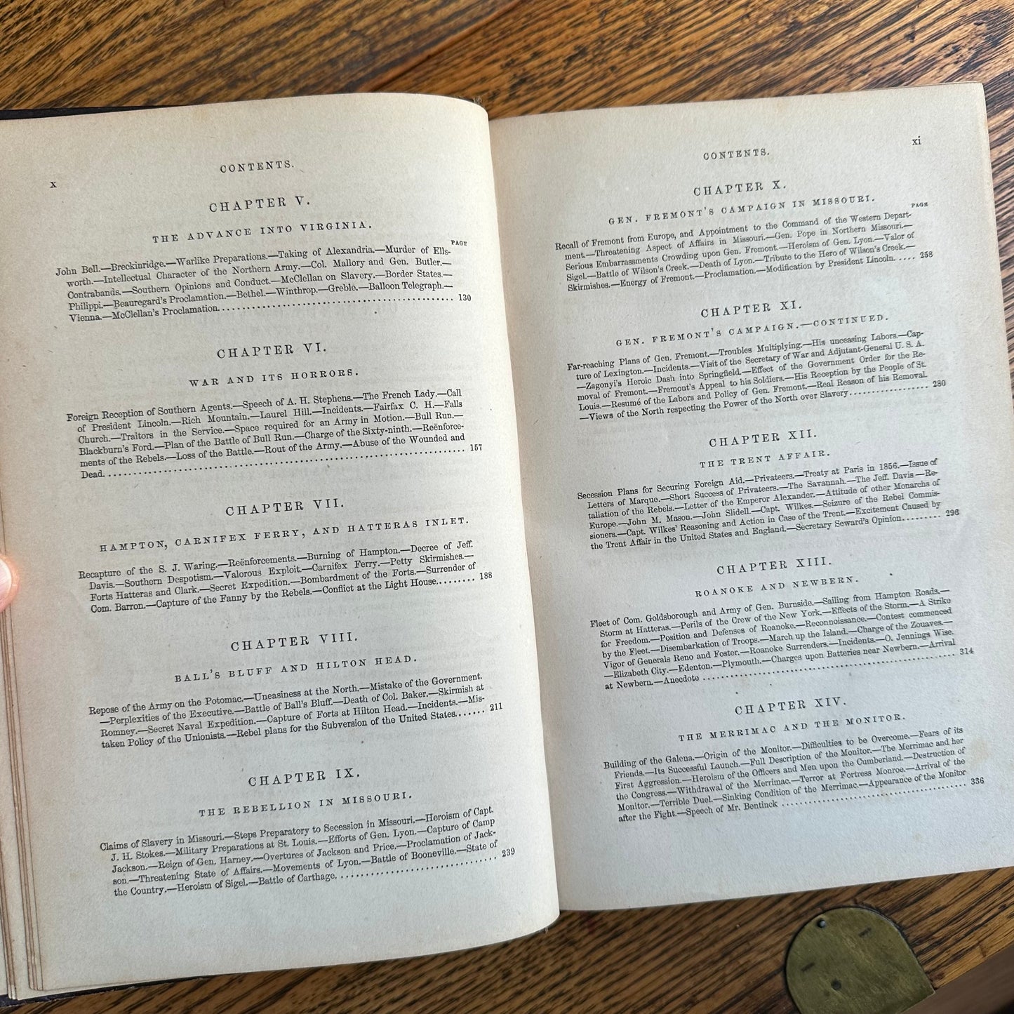 The History of the Civil War in America - A 2-Volume Leather-Bound Set - 1863-1868