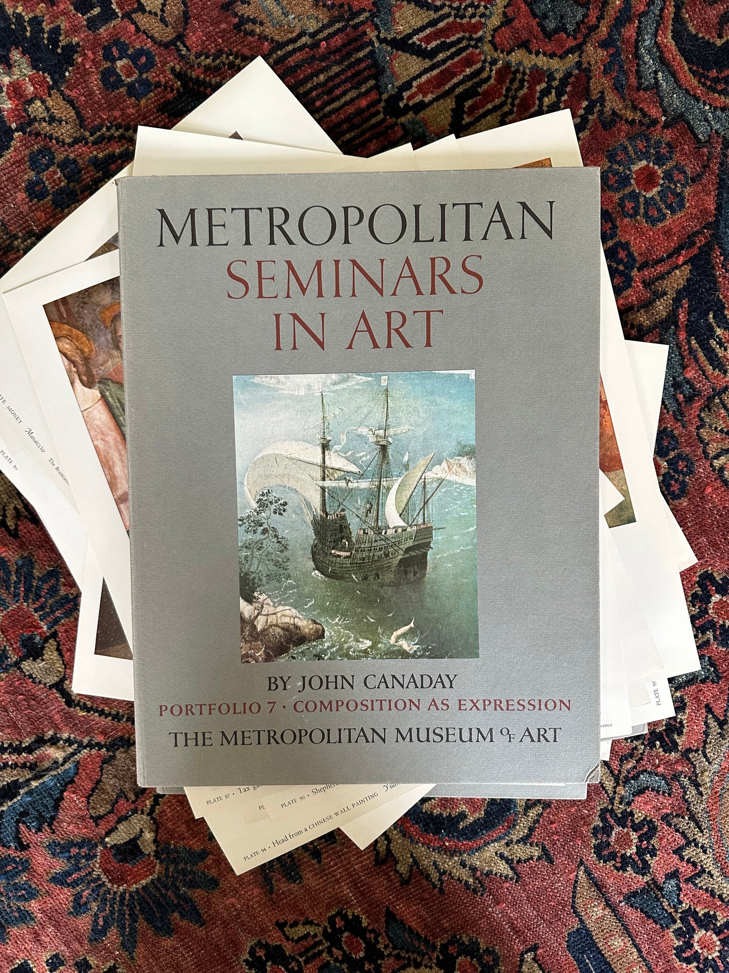 Set of 6 Metropolitan Seminars in Art - 1959