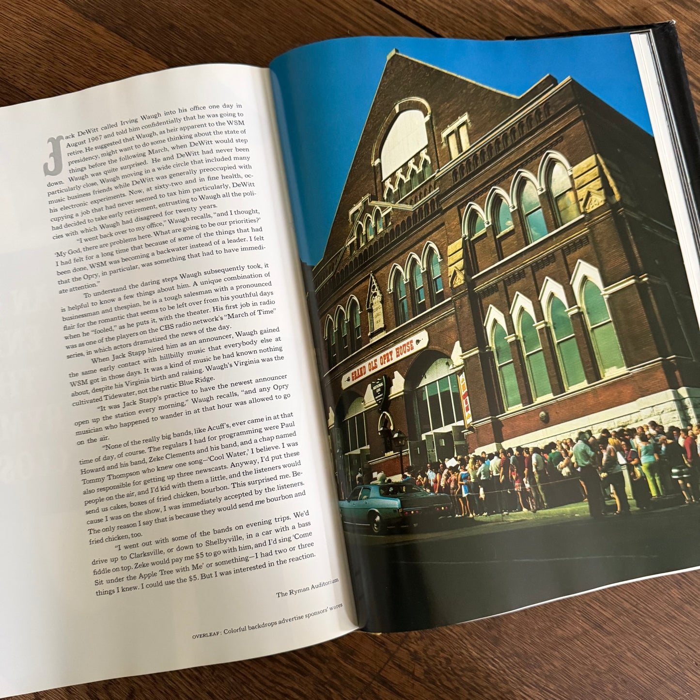 Nashville’s Grand Ole Opry by Jack Hurst - 1975 - Harry N. Abrams - Illustrated Country Music History - Giant Vintage Coffee Table Book