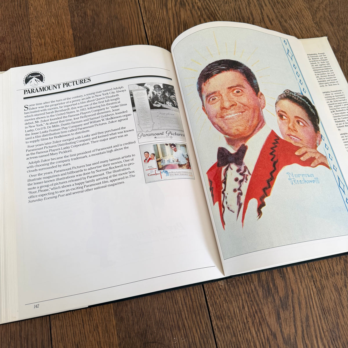 The Advertising World of Norman Rockwell 1986 Harrison House | Oversized Art Book 200+ Color Illustrations Americana Advertising Illustration History