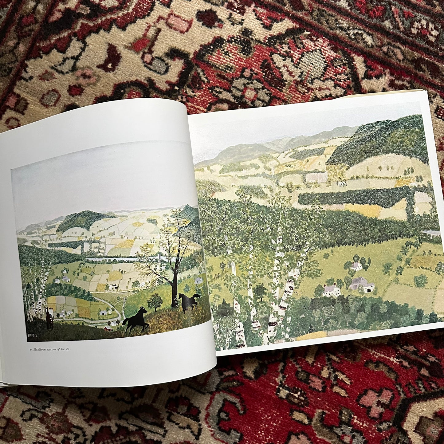 Otto Kallir’s Giant, Vintage Book of Grandma Moses’ Art!