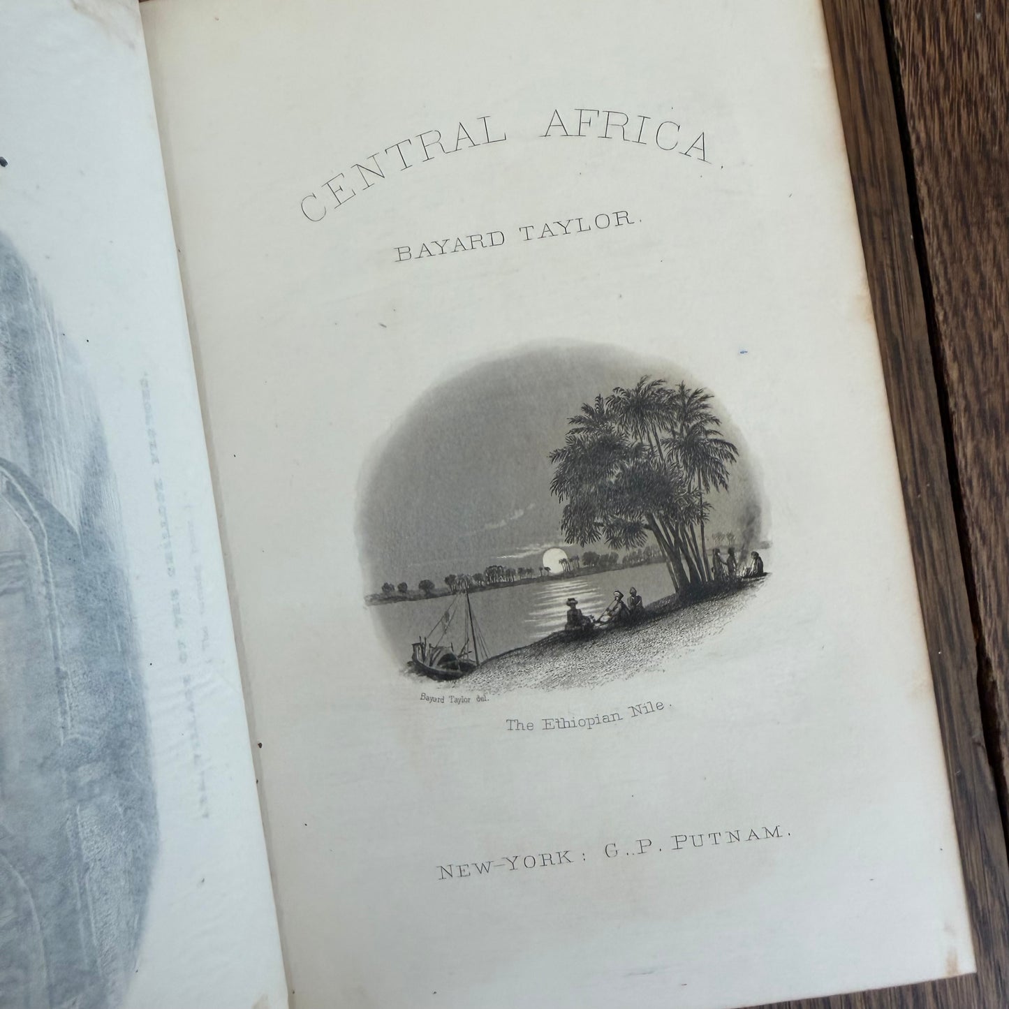 19th Century World Travel!  Prose Writings of Bayard Taylor - Set of 5, 1865-1868, G P Putnam New York, Antique Books, Half Leather, Marbled Edges