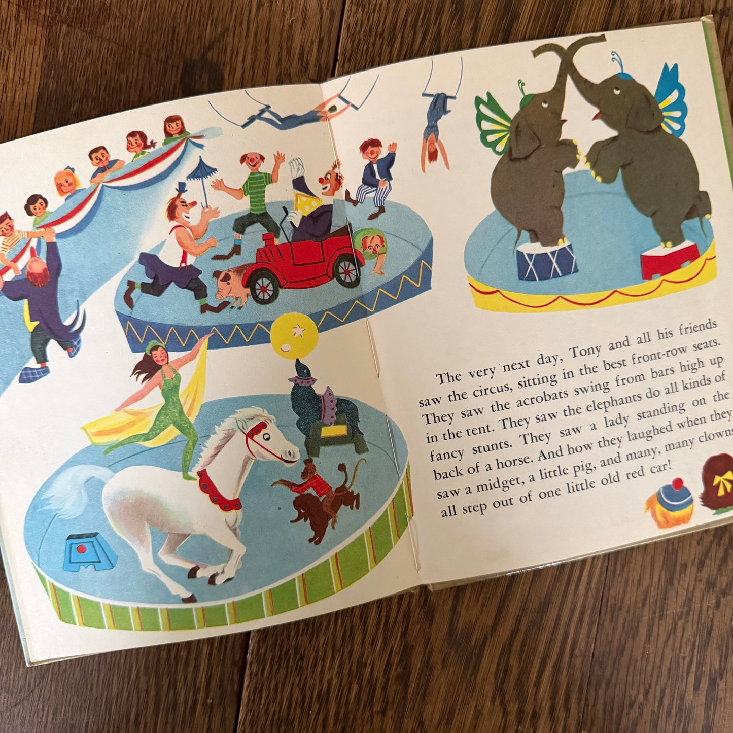 Vintage Wonder Books for Kids - Set of 11 Illustrated Children’s Books - 1940s 1950s - Nursery Story Books / Mid-Century