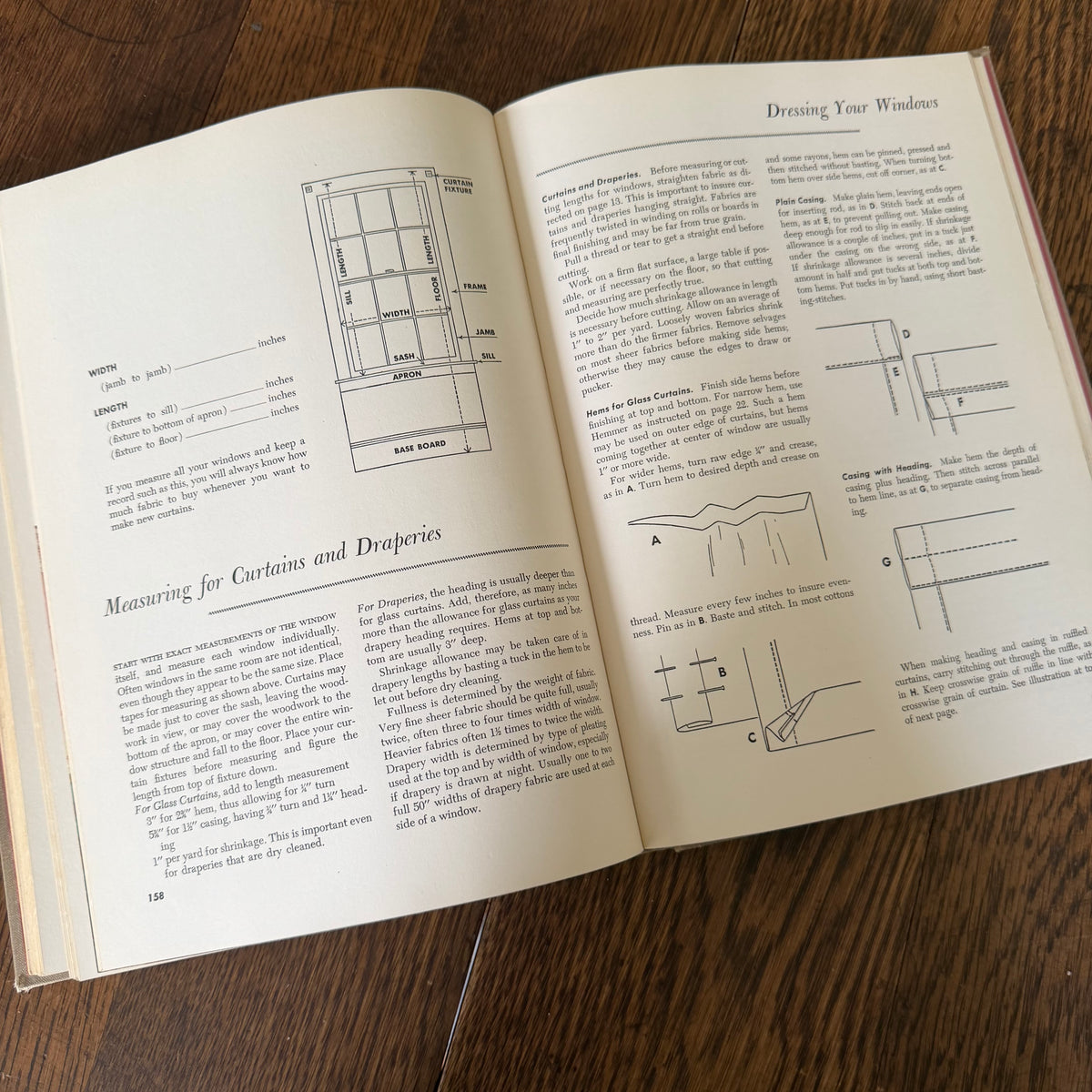 Singer Sewing Book by Mary Brooks Picken - 1951 Vintage Sewing Guide from Singer Sewing Machine Company - Illustrated Hardcover
