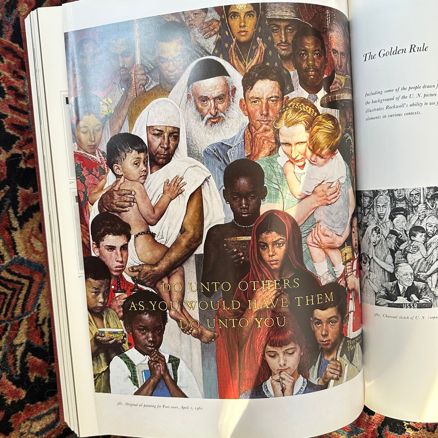 Norman Rockwell: Artist and Illustrator, 1970 - HUGE Coffee Table Edition!