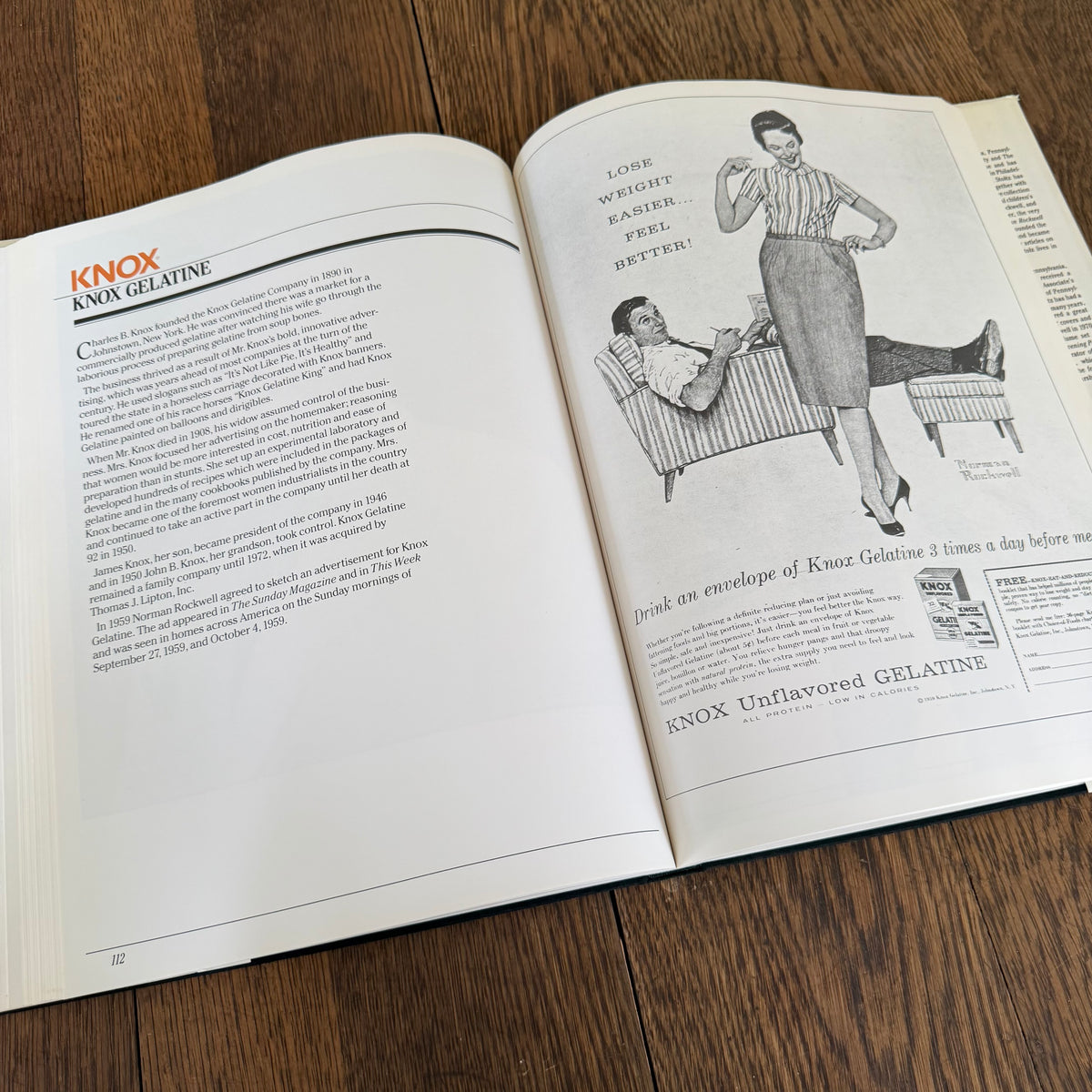 The Advertising World of Norman Rockwell 1986 Harrison House | Oversized Art Book 200+ Color Illustrations Americana Advertising Illustration History