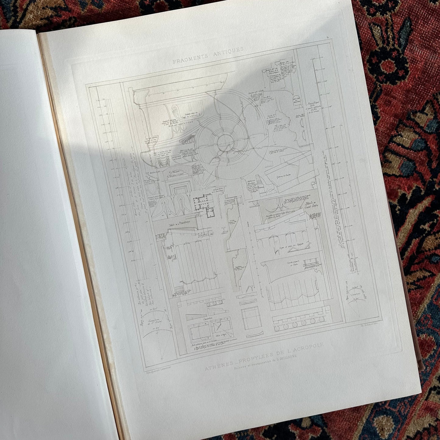 Fragments D’Architecture Antique - 2 Vol. Set - 1897 & 1905