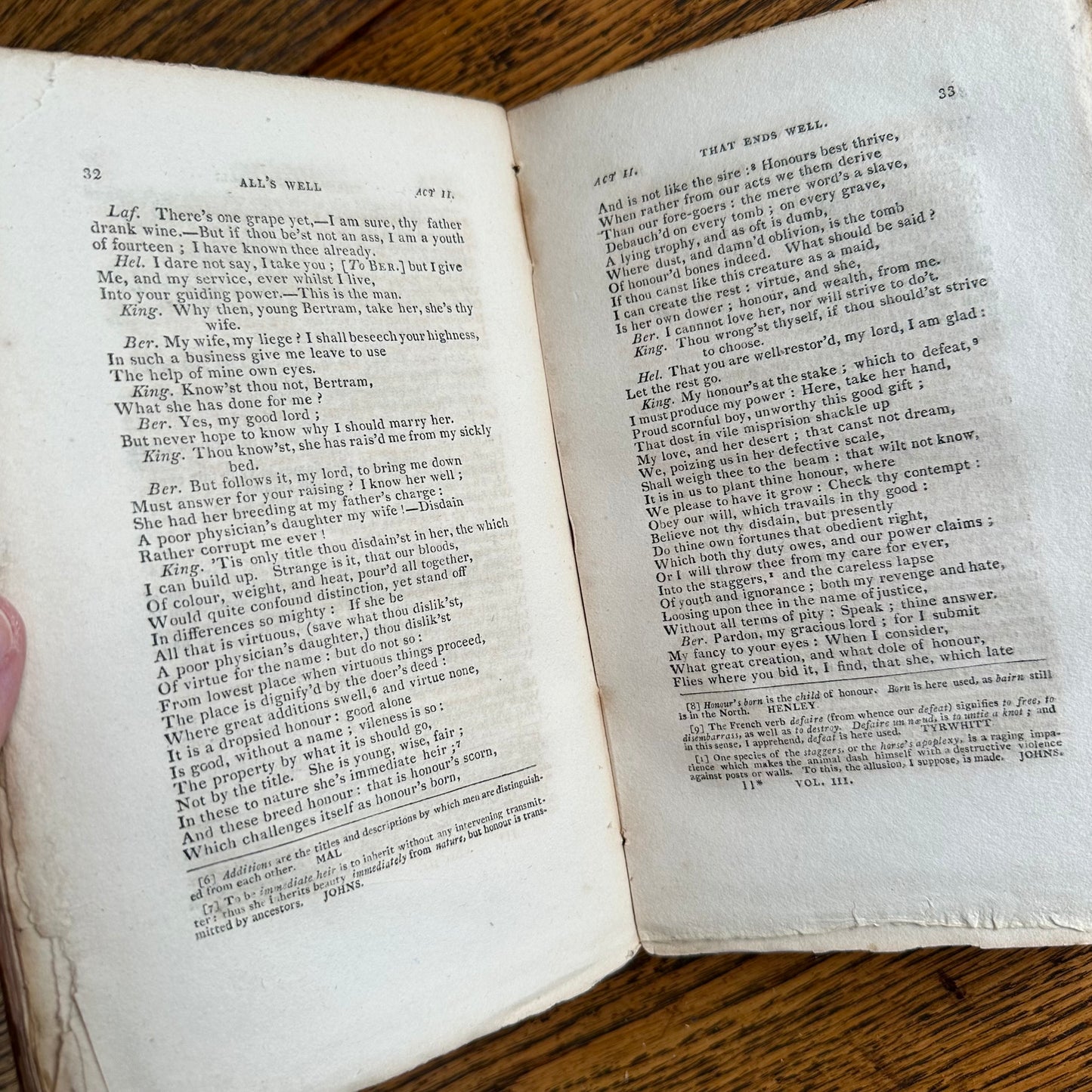 1810-1812 Complete Set of 9 Vols: The Plays of William Shakspeare