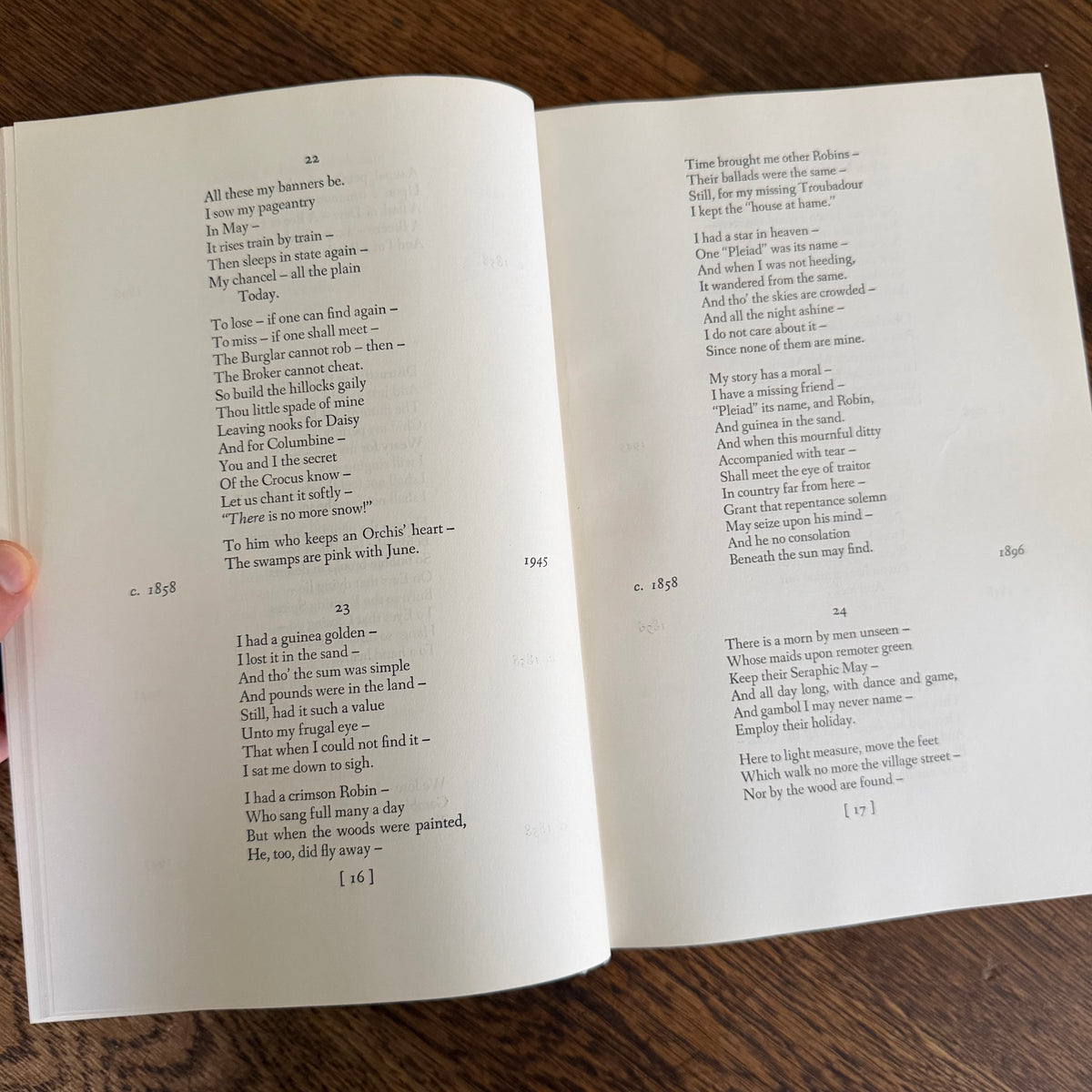 The Complete Poems of Emily Dickinson, Edited by Thomas H. Johnson, 1960 - Little Brown, 1,775 Poems