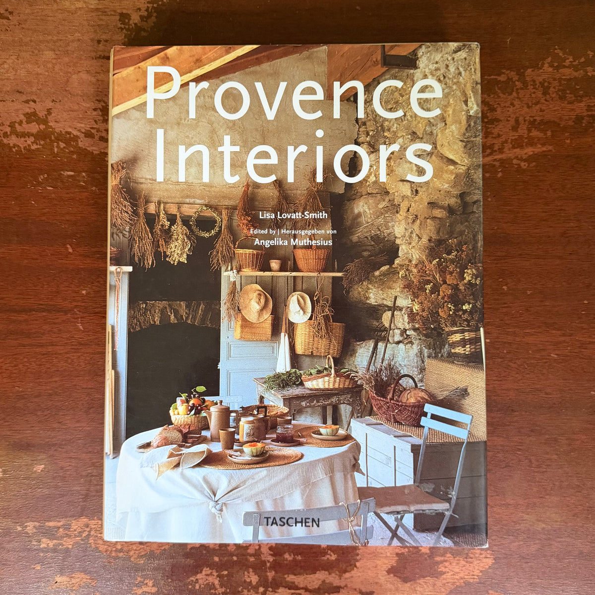 Provence Interiors by Lisa Lovatt-Smith, 1996 Taschen, French Country Interior Design, Gorgeous, Large, Illustrated Coffee Table Book