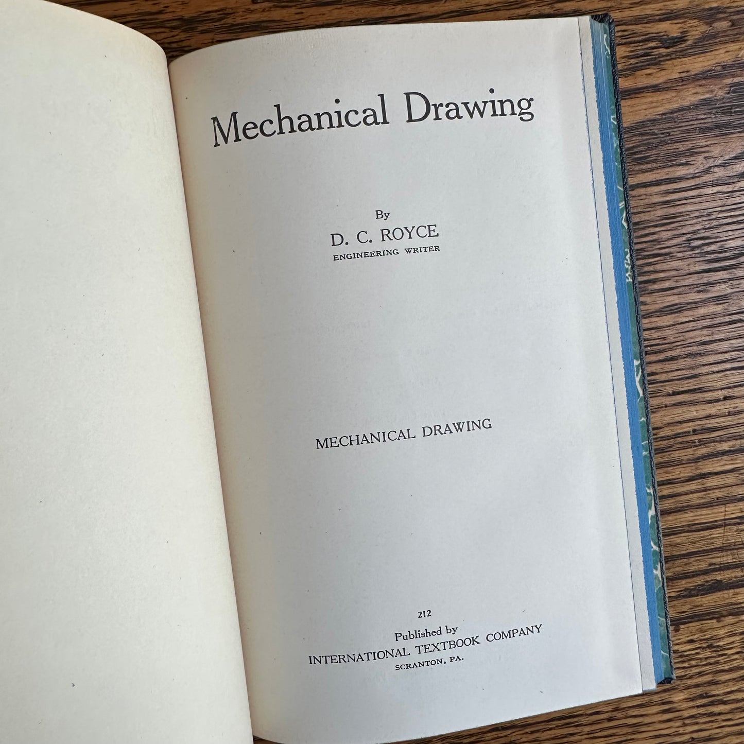 A Set of 13 Vintage Math & Mechanics Textbooks from the International Textbook Co. - 1928-45