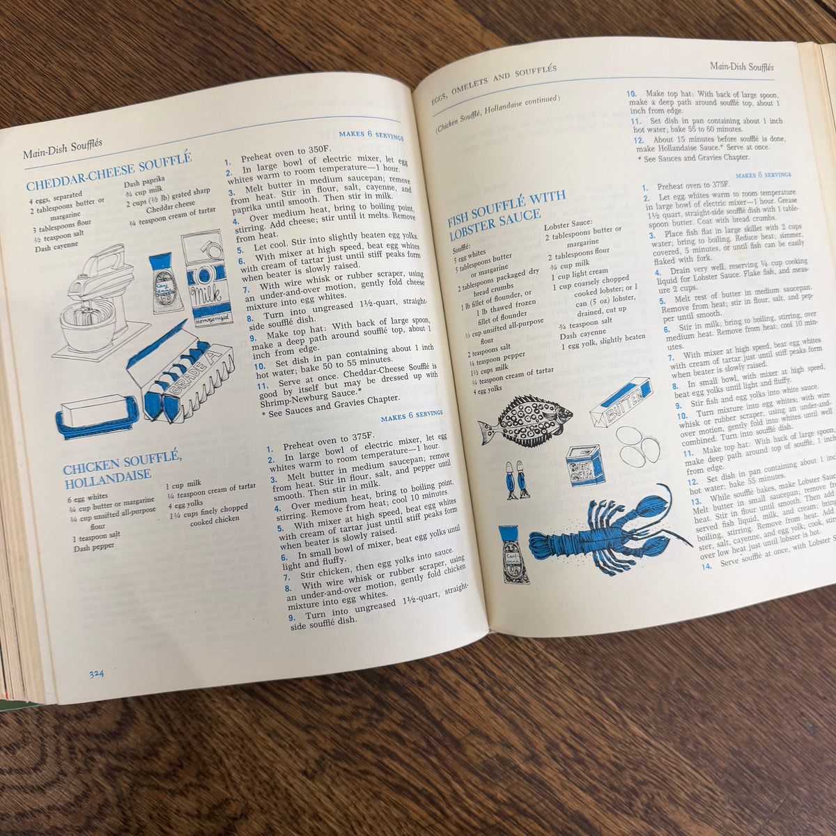McCall’s Cook Book, 1963 10th Printing, Random House, Vintage Mid-Century, 786 Illustrated Pages