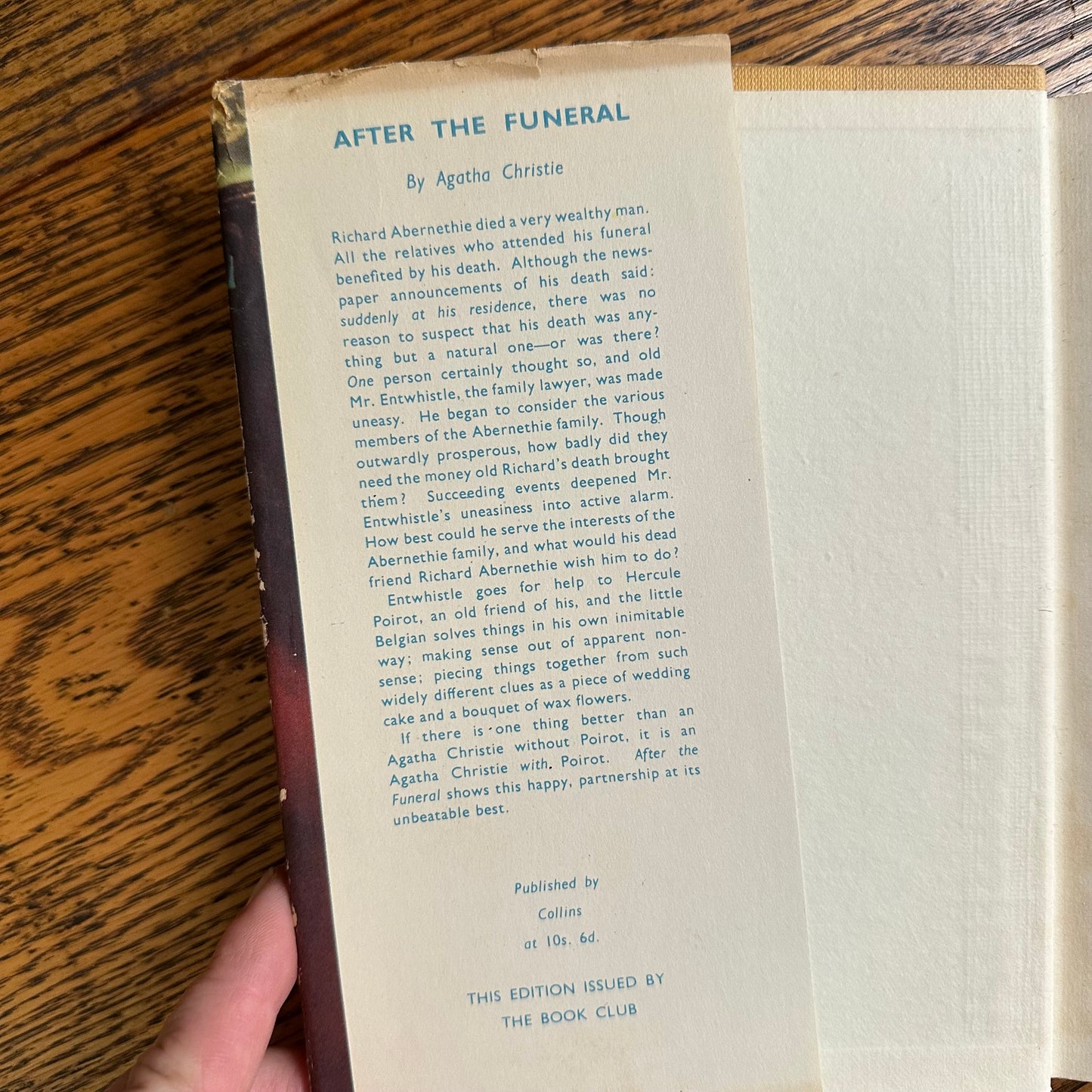 A Set of Two Vintage Agatha Christie Hardbacks for Halloween!
