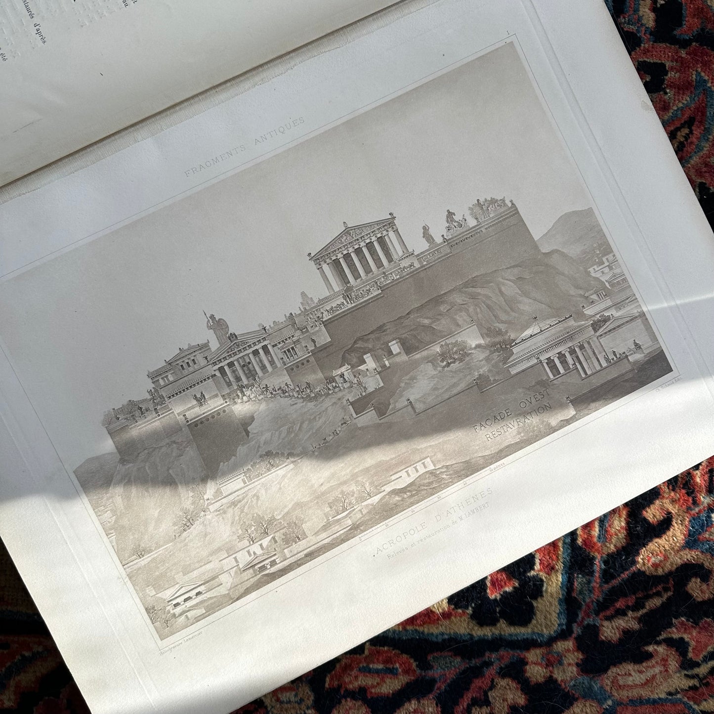 Fragments D’Architecture Antique - 2 Vol. Set - 1897 & 1905