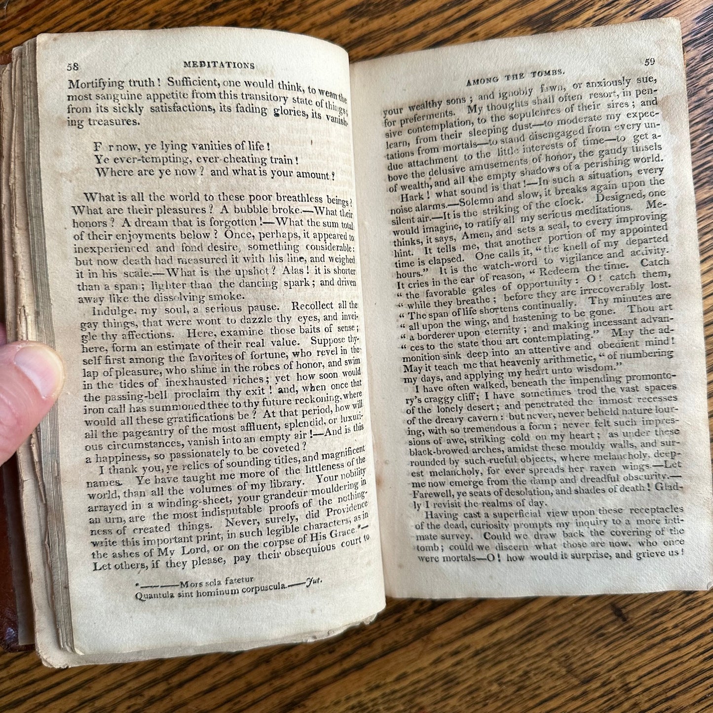 A Collection of 5 Leather-Bound 19th Century Books of Religion