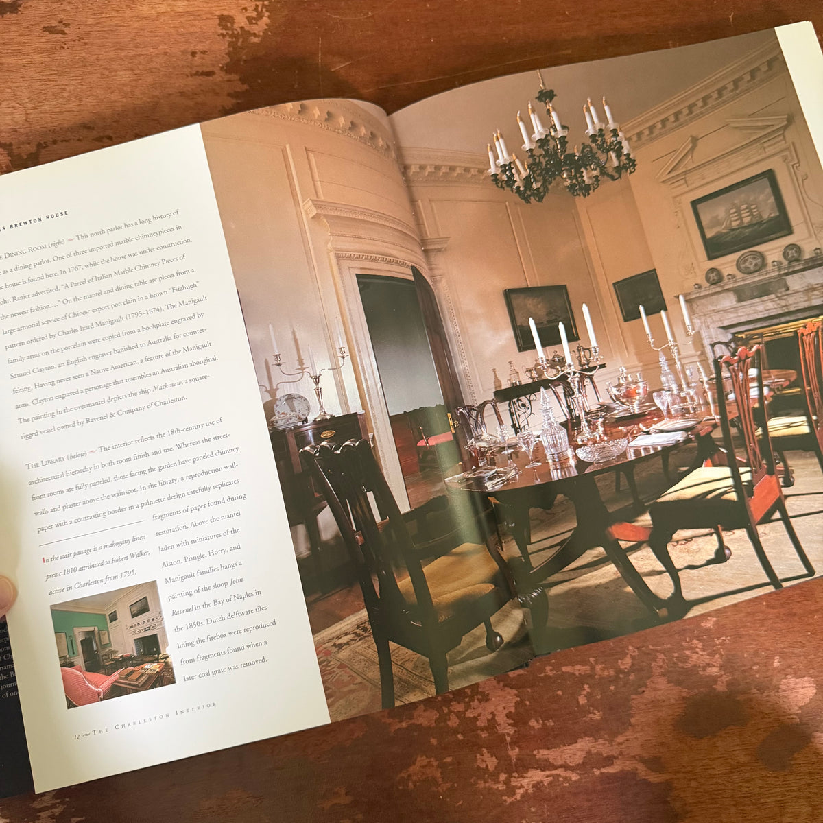 The Charleston Interior (1995)  by J. Thomas Savage, N. Jane Iseley, Photographer,  Historic Southern Homes Architecture - Vintage Coffee Table Book