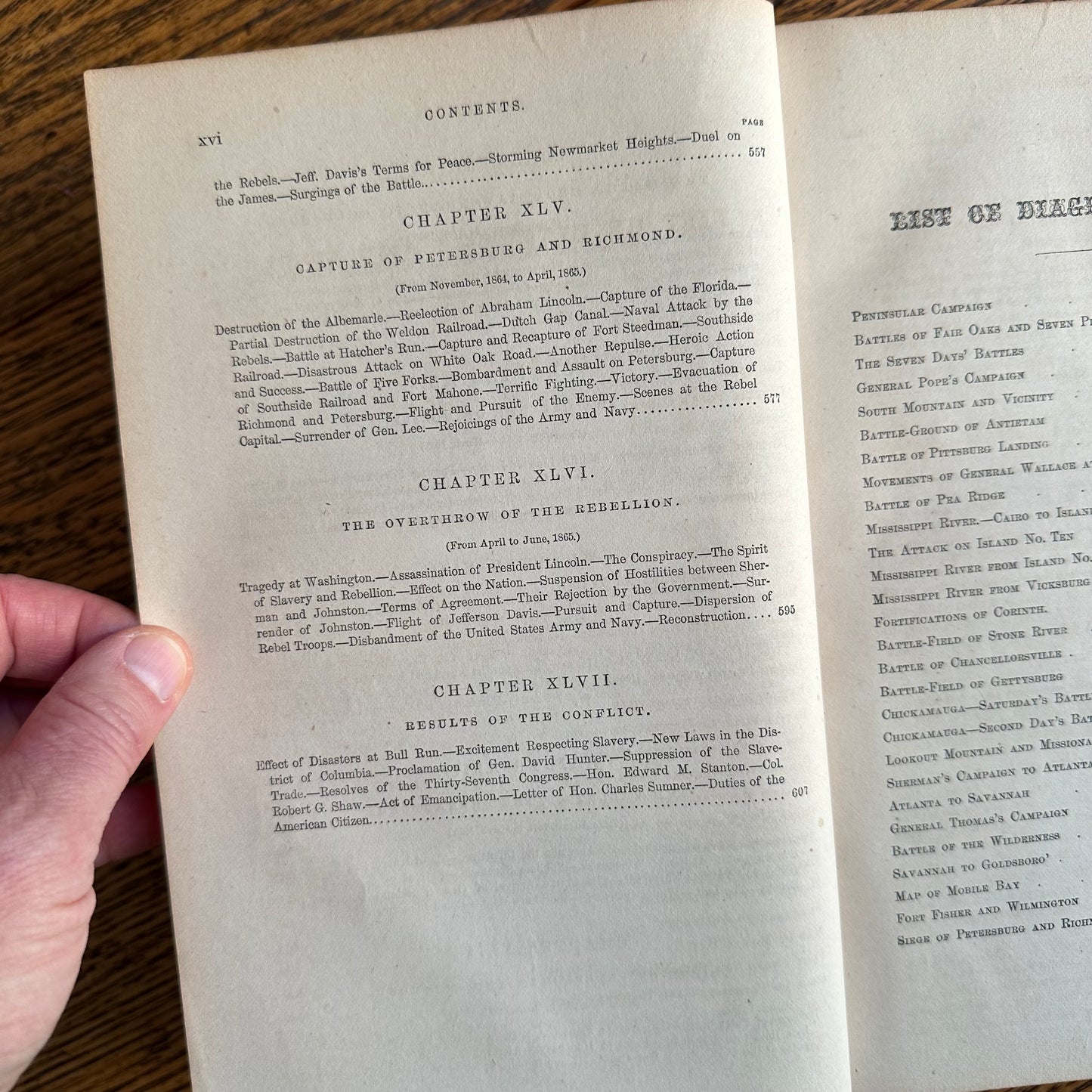 The History of the Civil War in America - A 2-Volume Leather-Bound Set - 1863-1868