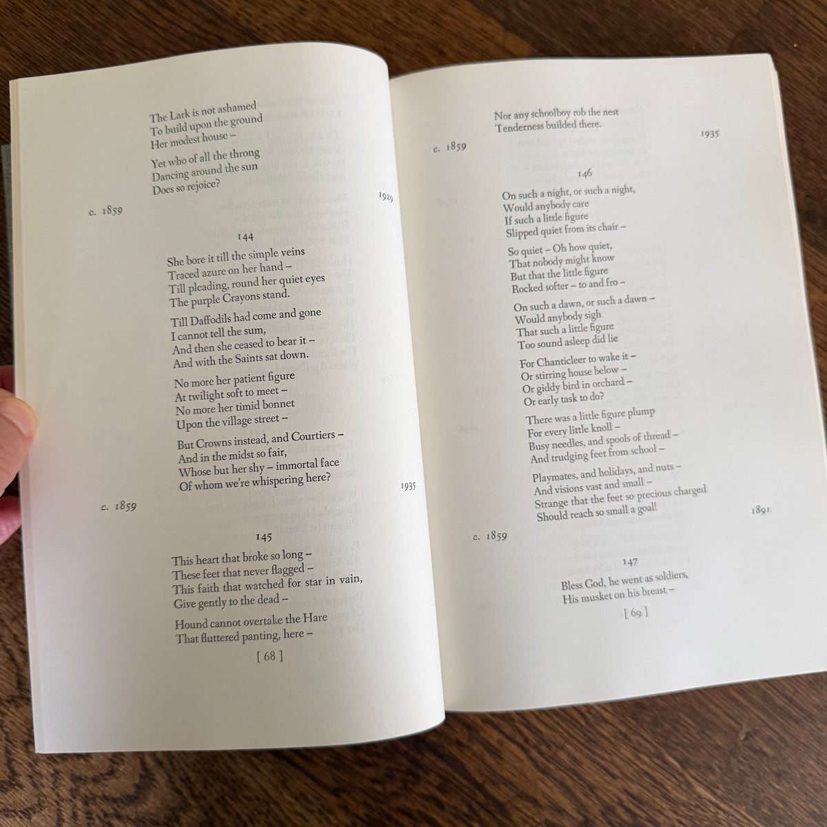 The Complete Poems of Emily Dickinson, Edited by Thomas H. Johnson, 1960 - Little Brown, 1,775 Poems
