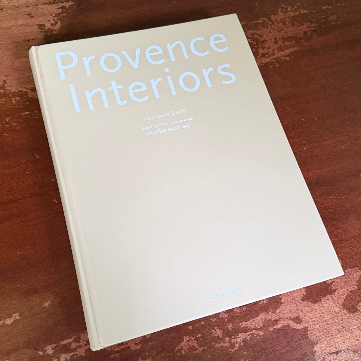 Provence Interiors by Lisa Lovatt-Smith, 1996 Taschen, French Country Interior Design, Gorgeous, Large, Illustrated Coffee Table Book