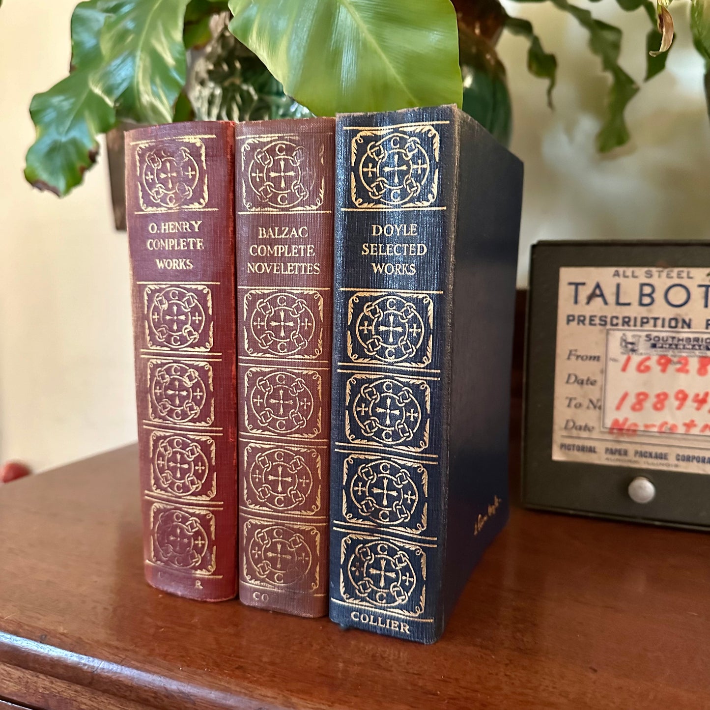 Set of 3 Vintage Softcover Classics From Collier