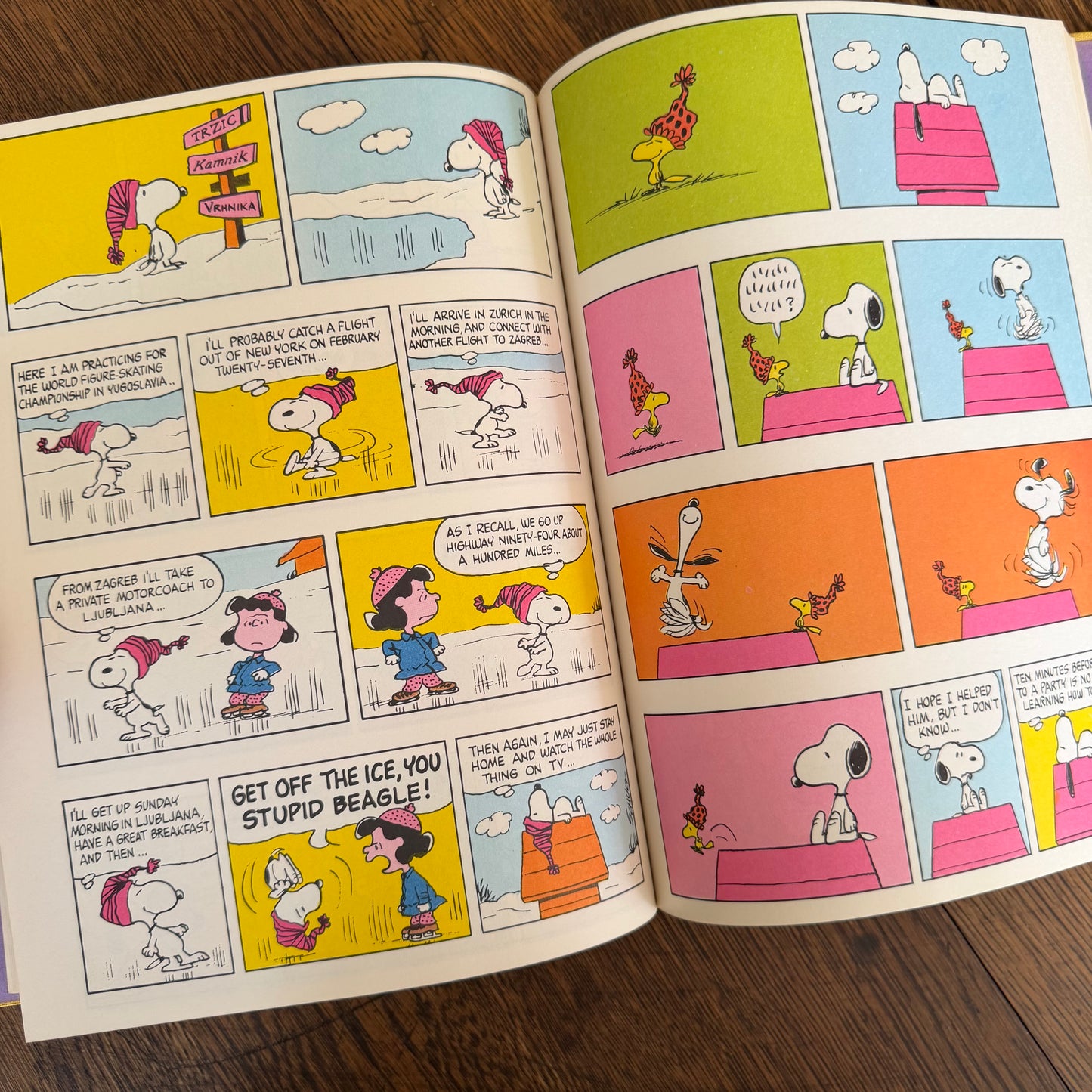 The Snoopy Festival by Charles M. Schulz 1974, Vintage Peanuts & Charlie Brown Coffee Table Book, Holt Rinehart Winston