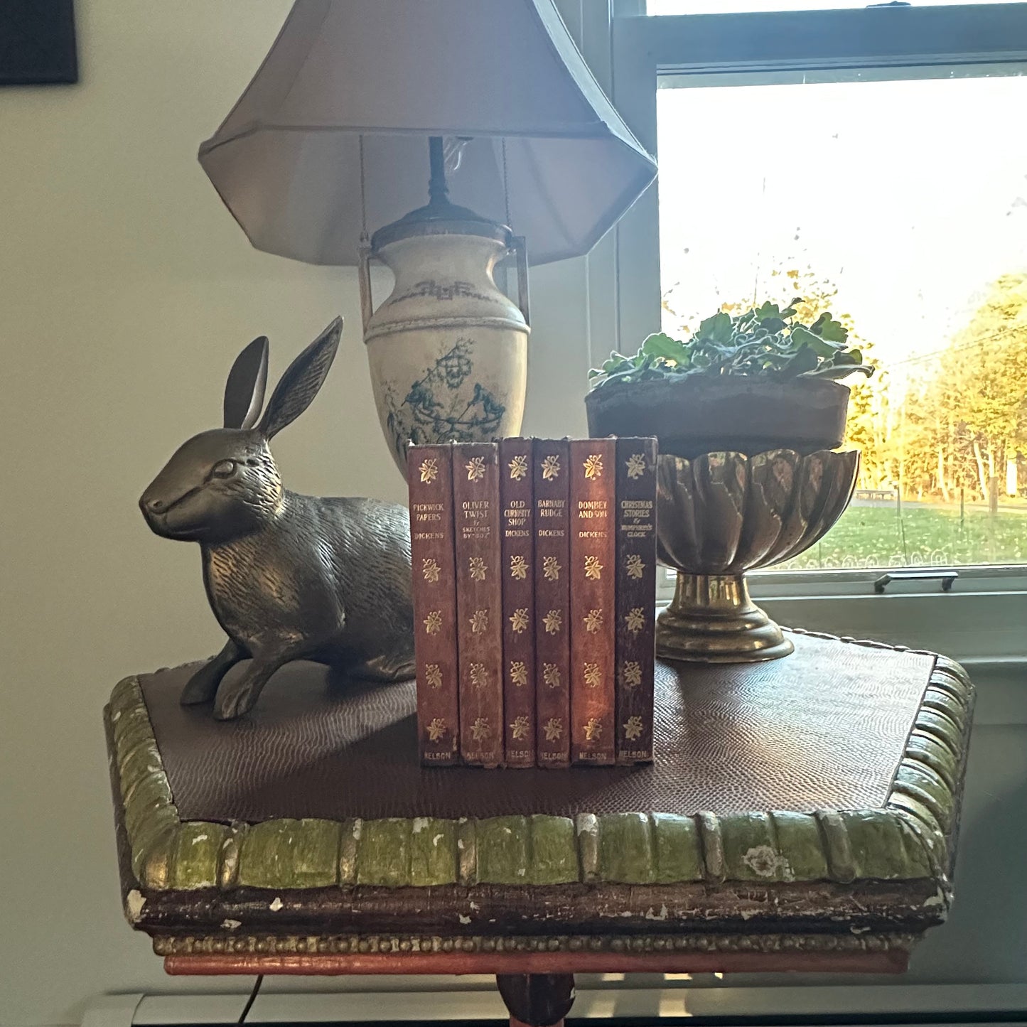 6 Volumes of The Works of Charles Dickens from the New Century Library - 1901-1910