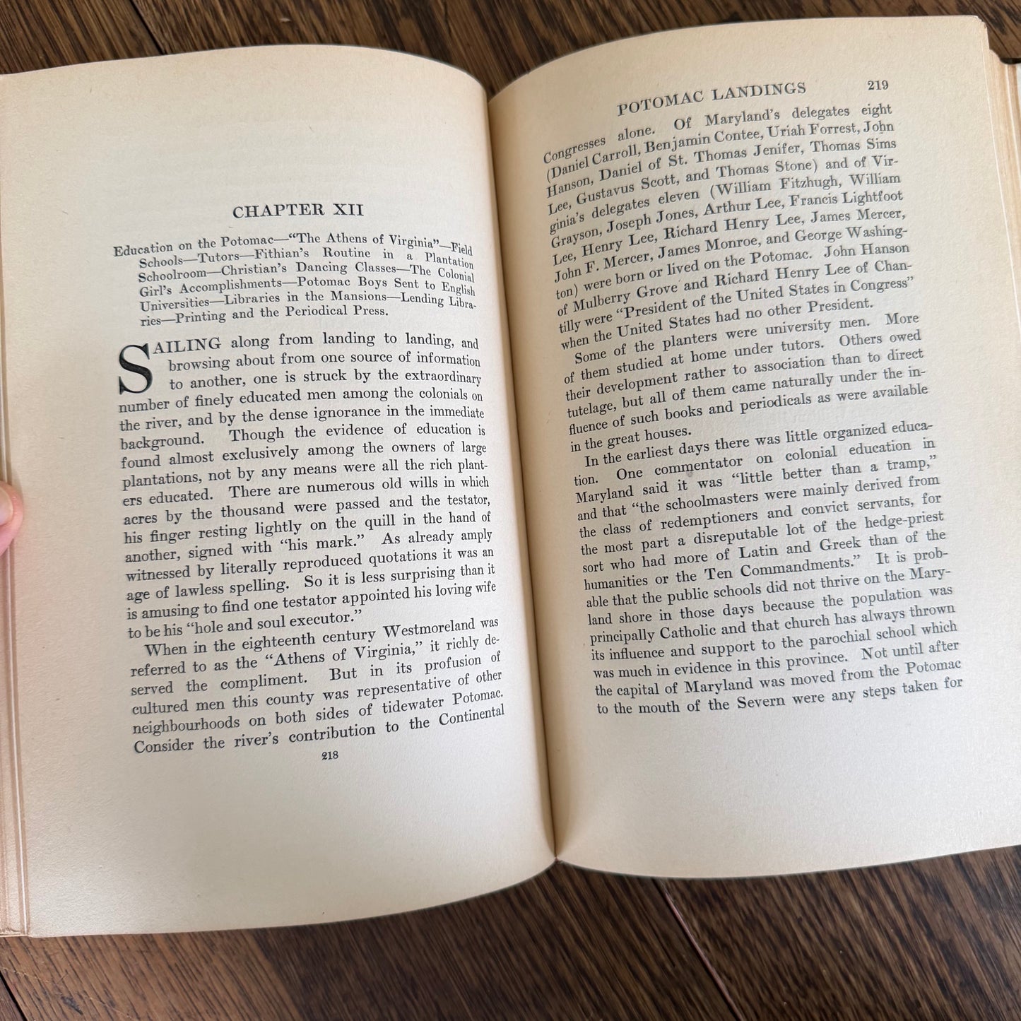 Potomac Landings 1932 Paul Wilstach | Bobbs-Merrill Illustrated River History Book Roger B. Whitman Photographs Washington DC Americana