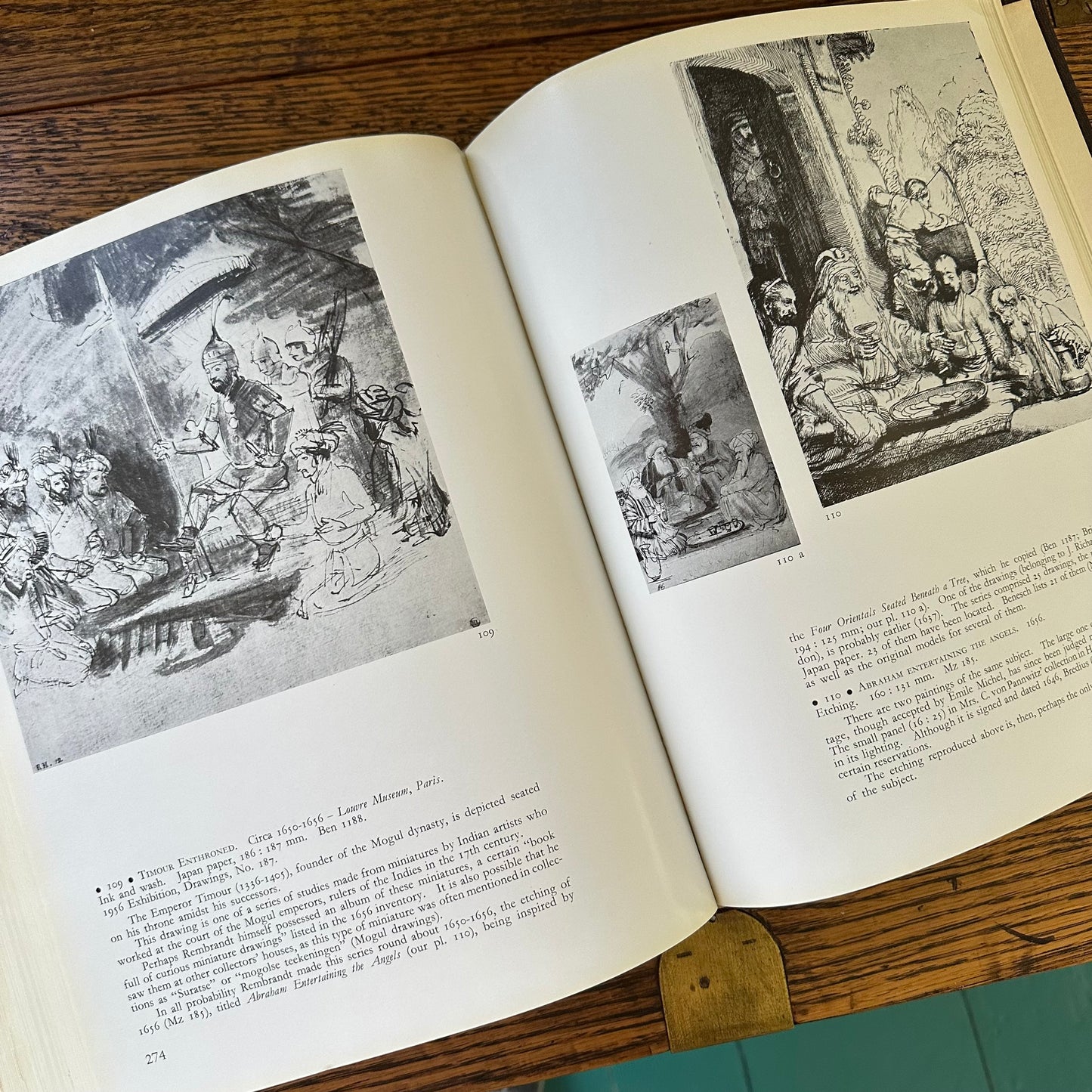 Vintage 1960 Rembrandt Claude Roger-Marx Art Book Universe Books NY Illustrated Fine Art Monograph Dutch Master Painting Hardcover
