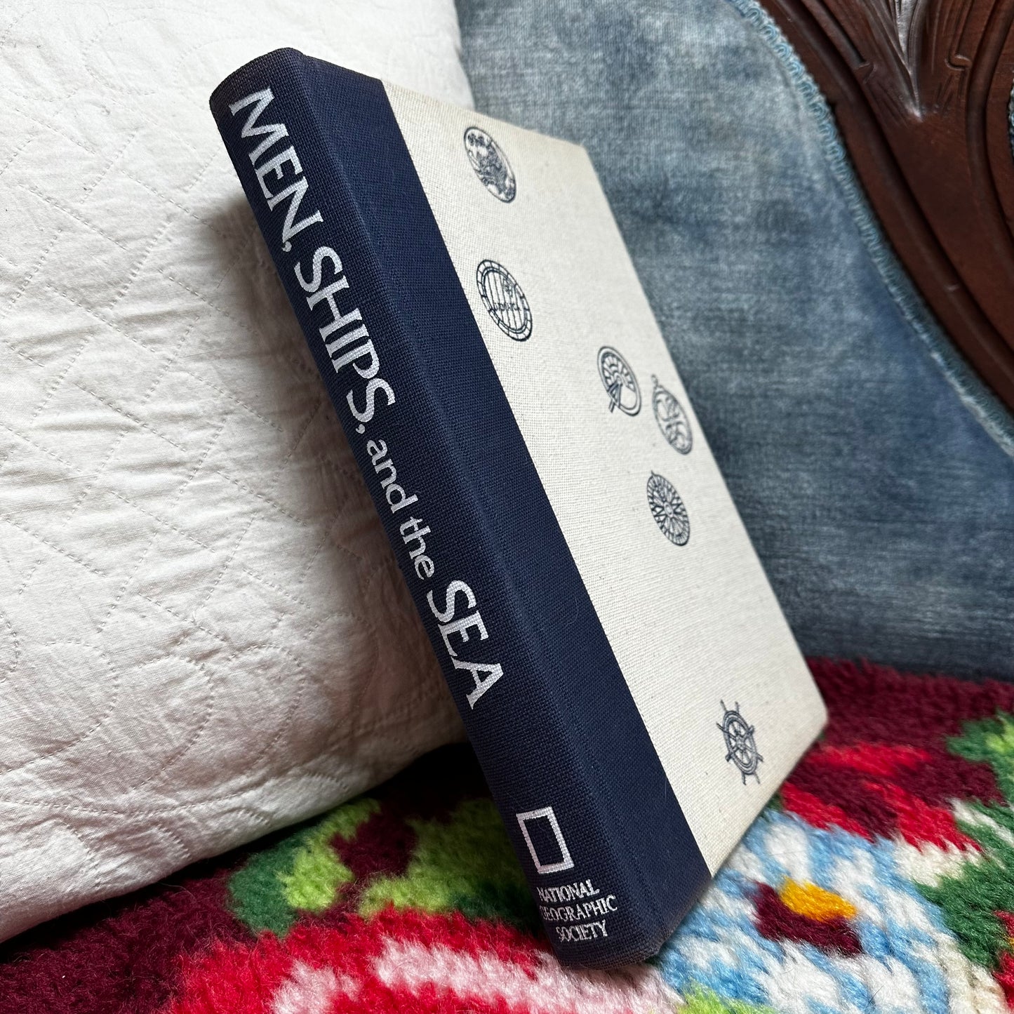 Men, Ships, and the Sea (1973) | National Geographic Society | Maritime History & Adventure Book