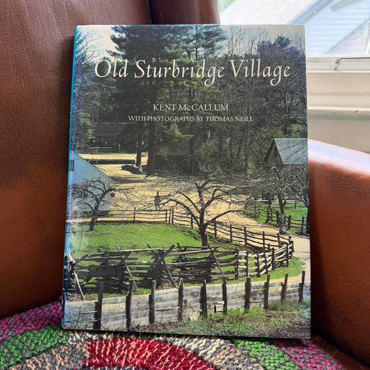 Old Sturbridge Village Coffee Table Book | 1996 Harry N Abrams Hardcover | Colonial New England History | Massachusetts Photography Book