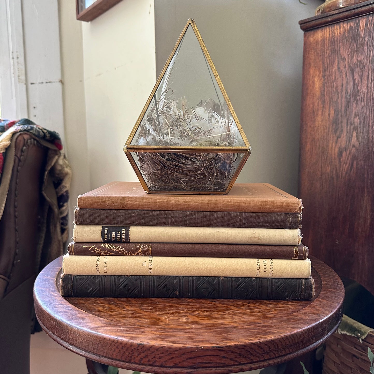 Brown Vintage Book Stack - 6 Titles