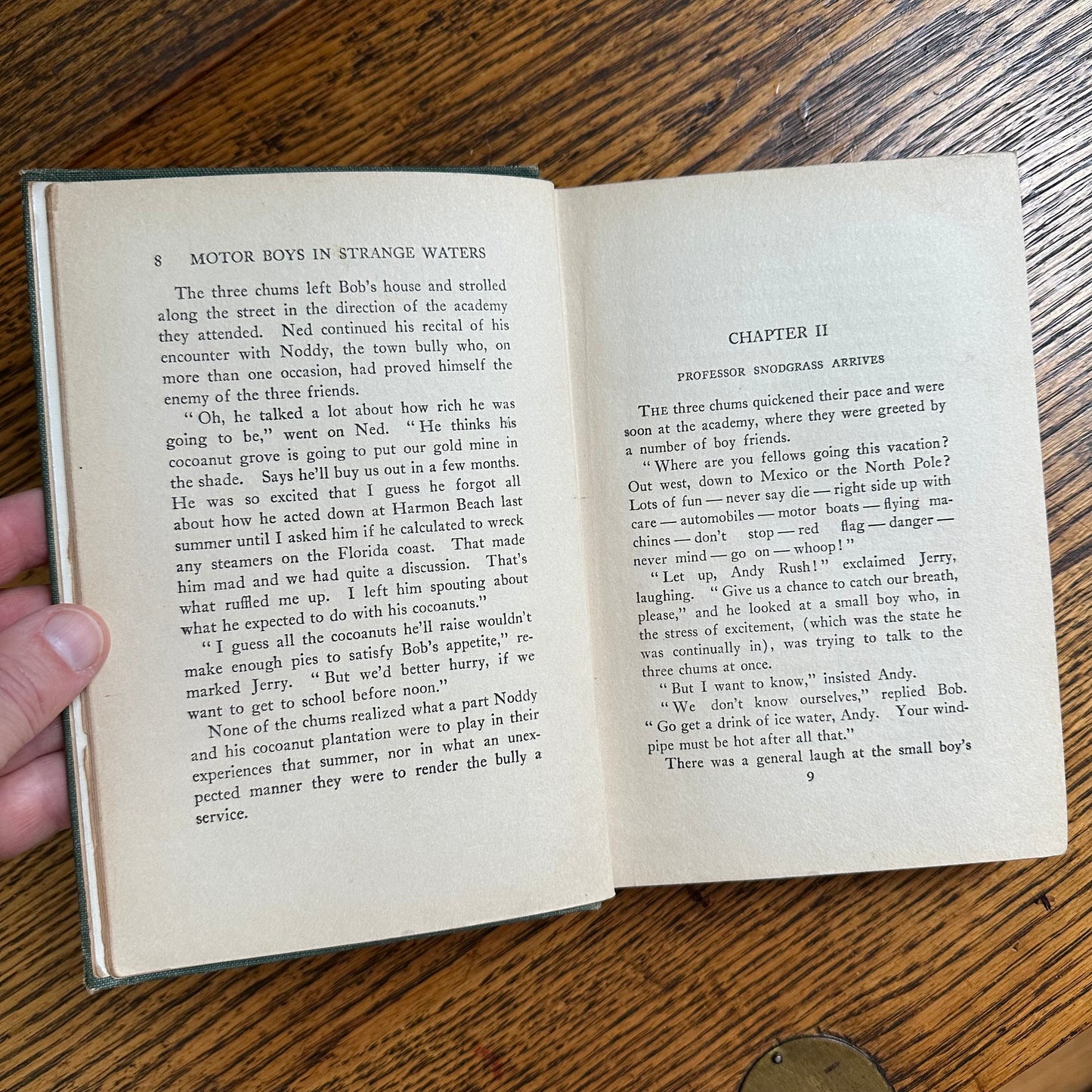 A Set of Four Antique Motor Boys Books from the early 1900s