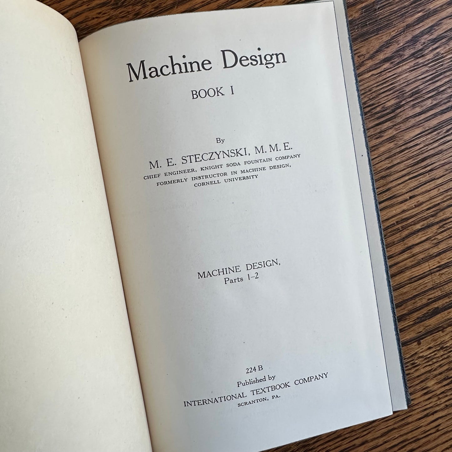 A Set of 13 Vintage Math & Mechanics Textbooks from the International Textbook Co. - 1928-45