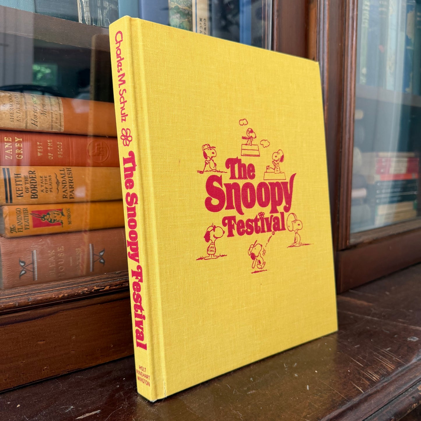 The Snoopy Festival by Charles M. Schulz 1974, Vintage Peanuts & Charlie Brown Coffee Table Book, Holt Rinehart Winston