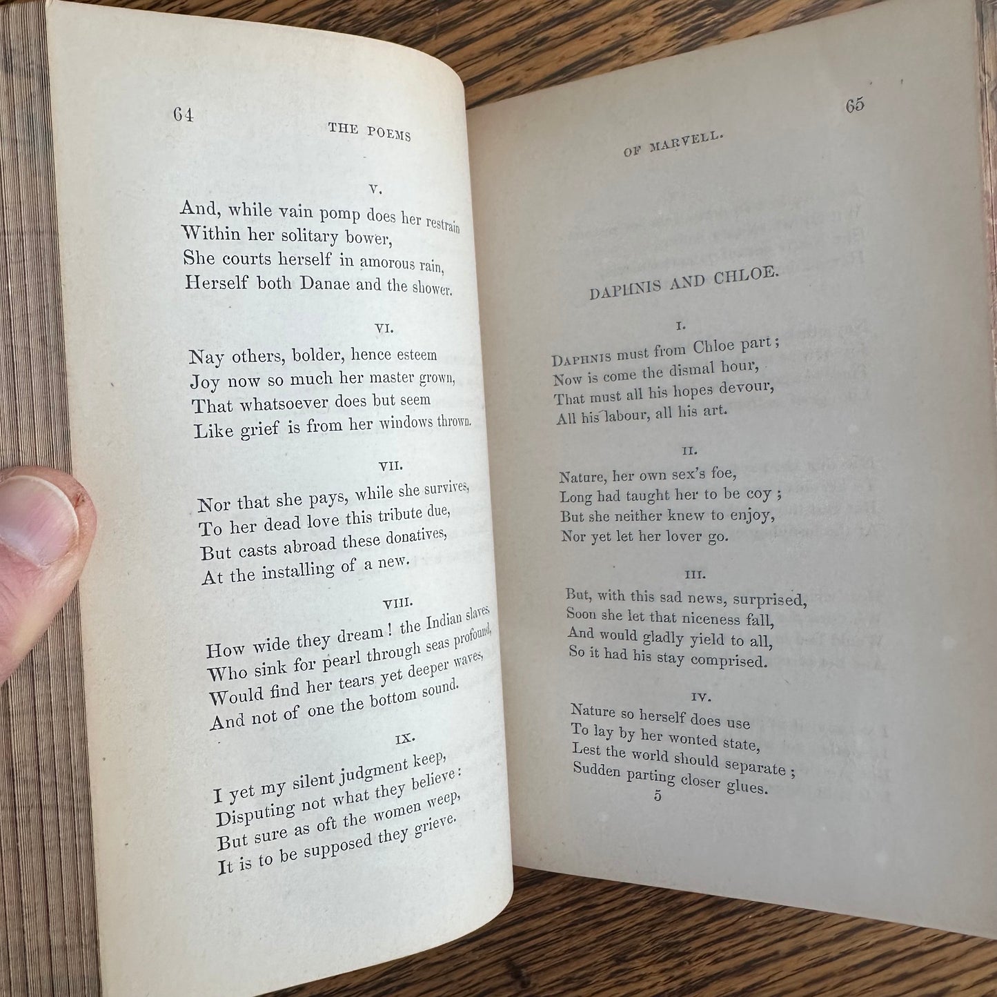 Collection of 19 Volumes from The British Poets Series - 1854-59