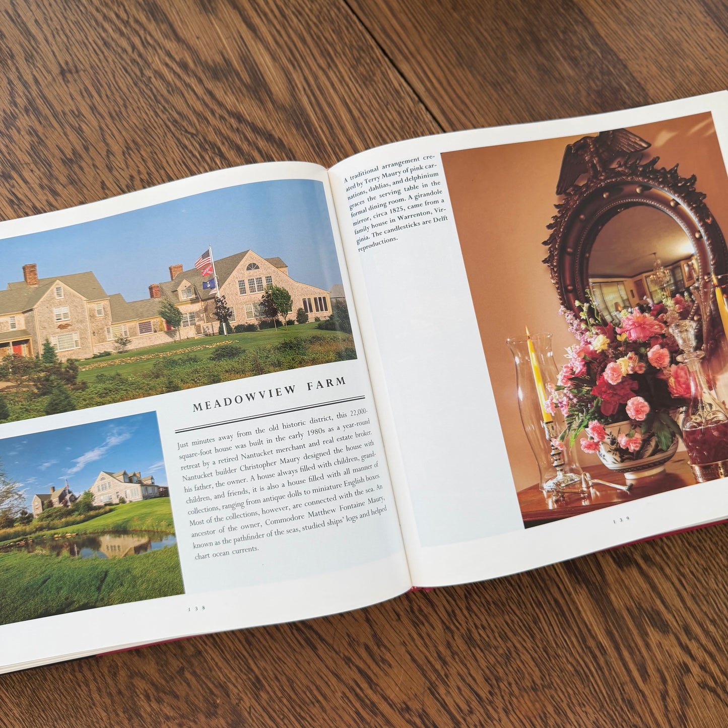 Nantucket Gardens & Houses | Taylor Lewis Photography | Virginia Scott Heard | Vintage 1990 Hardcover | Coastal New England Design Book