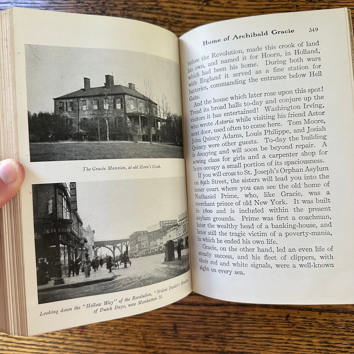Vintage 1917 Old Roads from the Heart of New York Sarah Comstock Travel History Book Putnam Illustrated Antique NYC Region Guide