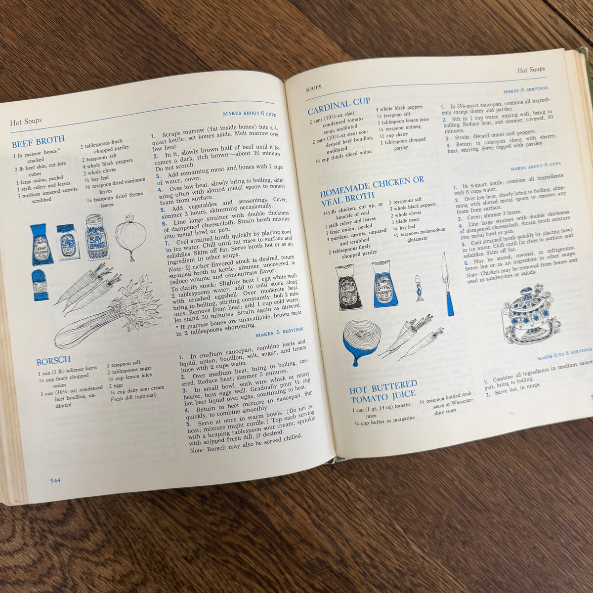 McCall’s Cook Book, 1963 10th Printing, Random House, Vintage Mid-Century, 786 Illustrated Pages