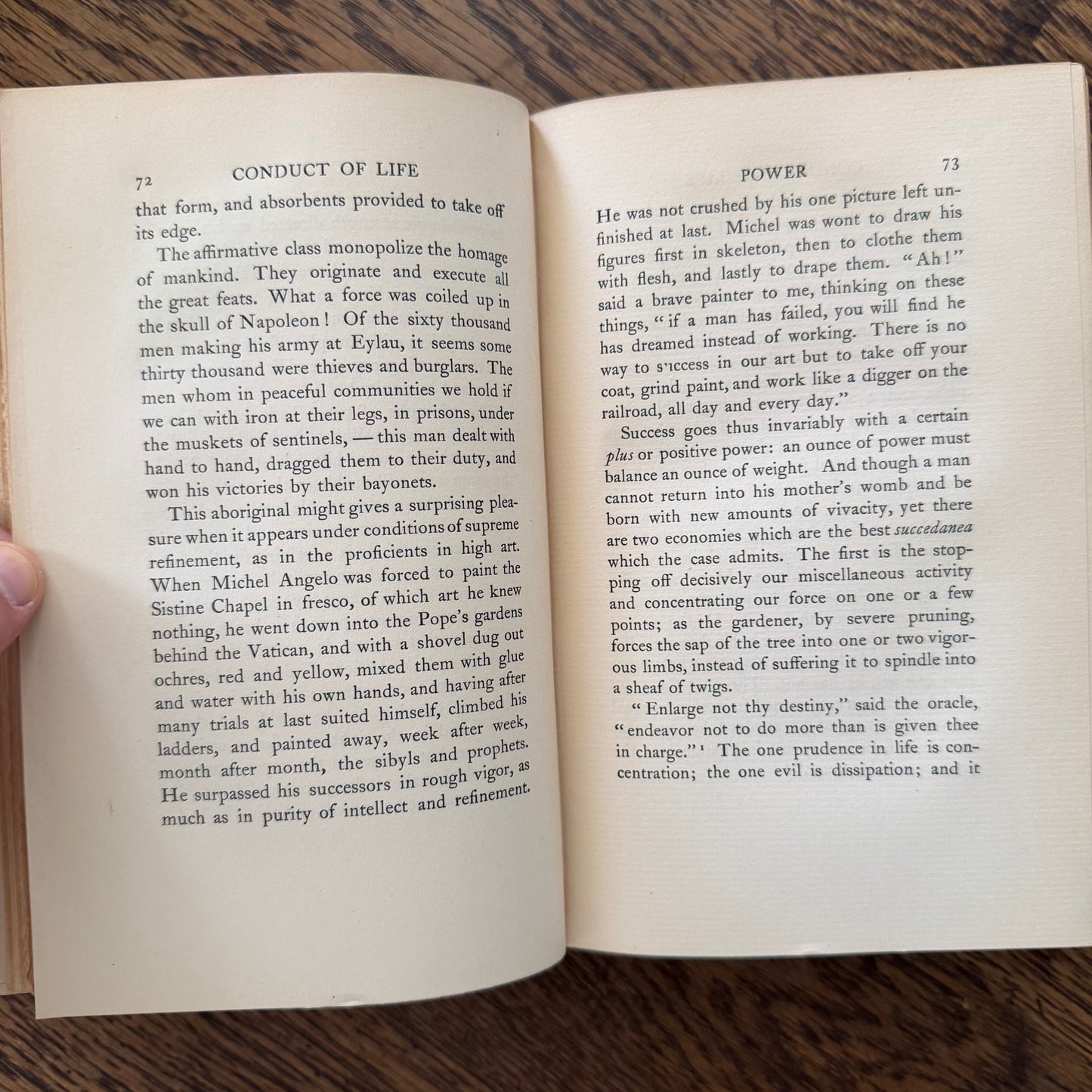 The Complete Works of Ralph Waldo Emerson Volumes 6 & 7 | Houghton Mifflin 1904 | Conduct of Life | Society and Solitude | Antique Book Set