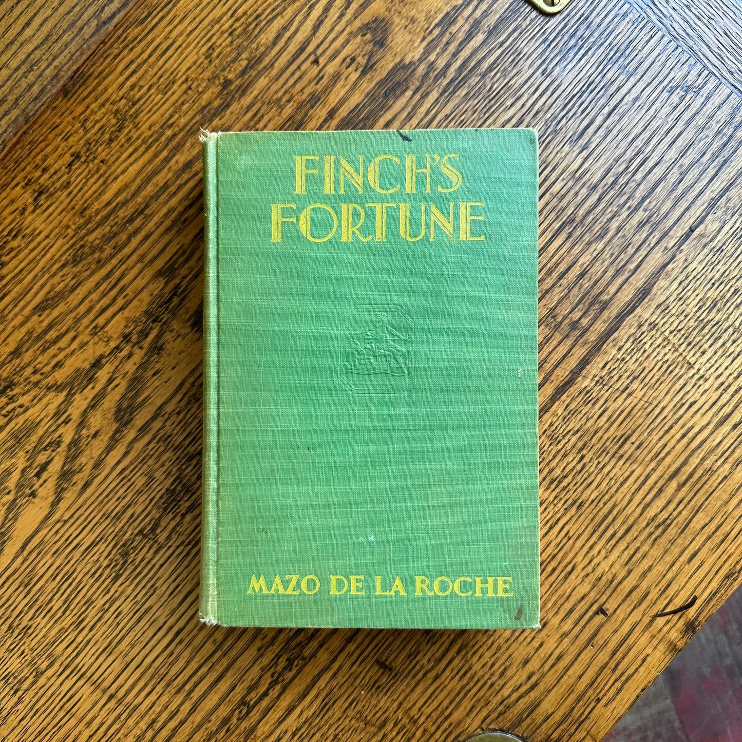 Vintage Book Stack of 6 Titles in Green