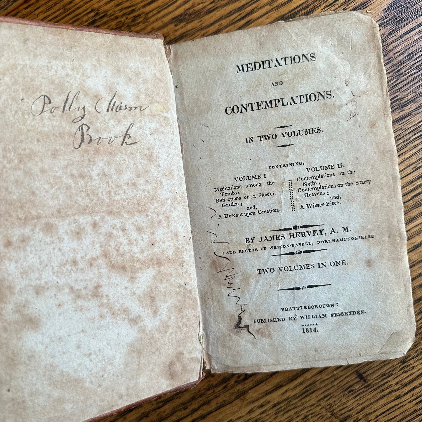 A Collection of 5 Leather-Bound 19th Century Books of Religion