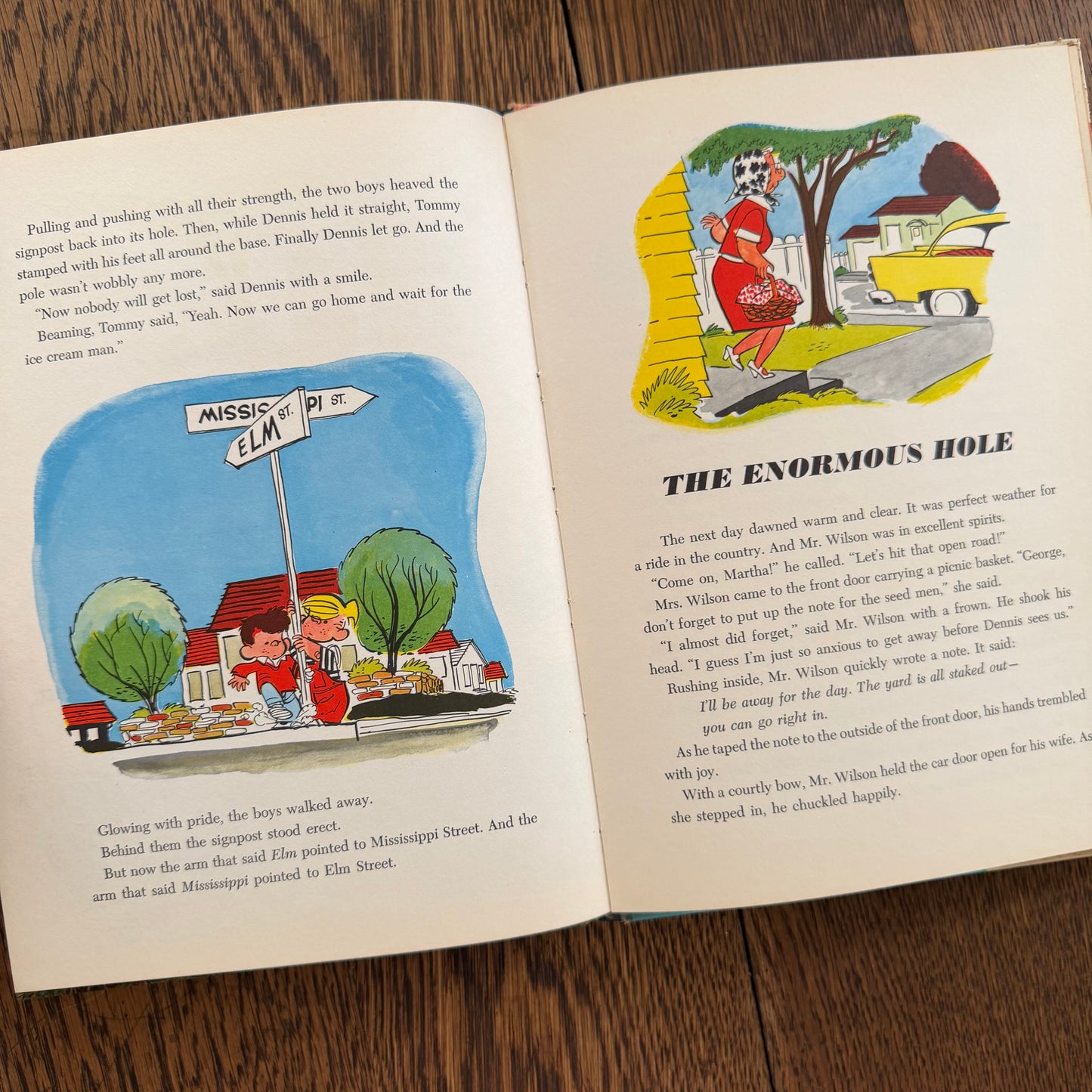 The Amazing Adventures of Dennis the Menace | 1961 Random House Books for Children | Lee Holley Illustrated | Hank Ketcham | Vintage Children’s Book