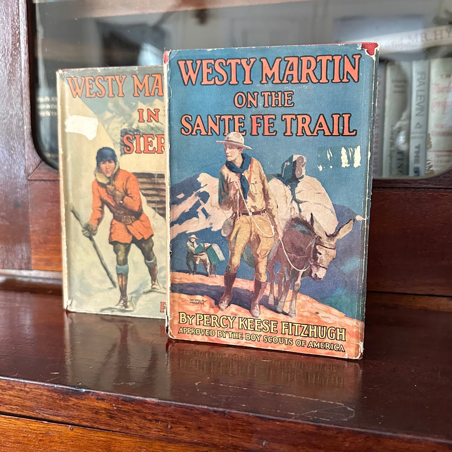 Set of 2 Westy Martin Books for Boys from the 20s and 30s!